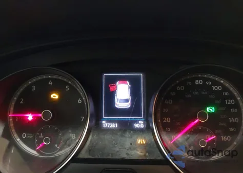 2019 Volkswagen Atlas 3.6L V6 Se W/Technology R-Line из США, поврежденный, VIN 1V2XR2CA8KC565293